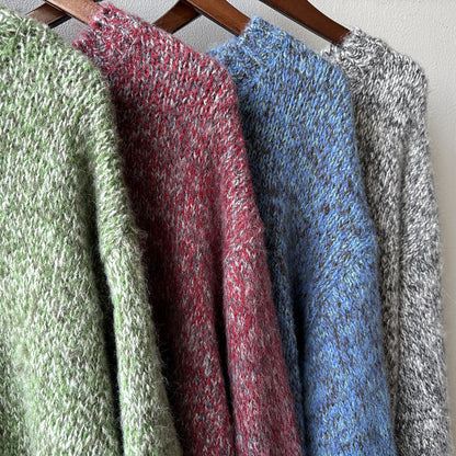 【Y2530】實拍冬季雜色古着針織毛衣(含羊毛6%)251106