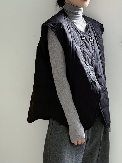 【Y82633】實拍輕暖羽絨背心（含90％白鴨絨）251016