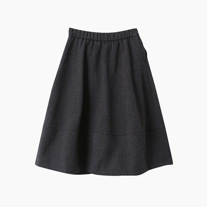 【LD11046】實拍miu感花苞毛尼a字裙251202