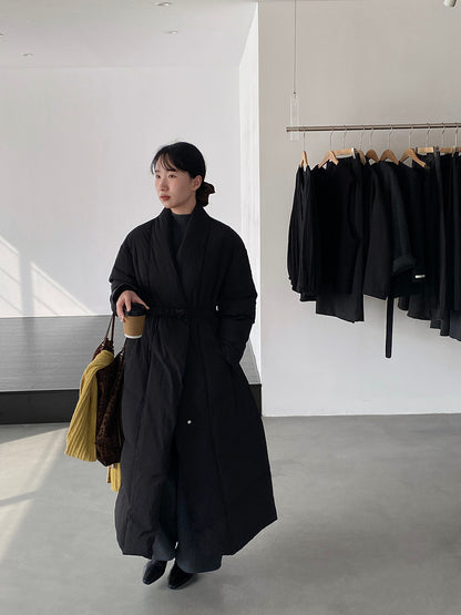 【cimz6386】實拍歐美大氣抗寒鎖温收腰氣質羽絨外套（白鴨絨90%)251120