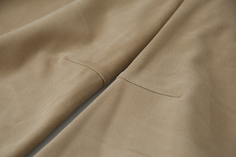 【LD3302】實拍S~XL秋冬顯瘦直筒毛呢休閒褲251103