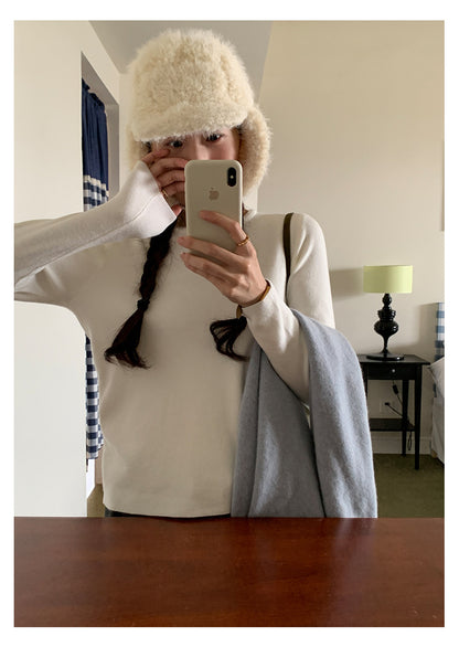 【H5510】實拍5色簡約雙層領針織T恤
251118