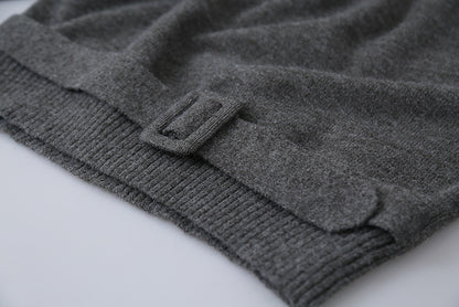 【LD11062】實拍慵懶高級感北極融針織毛衣（可拉一字肩）251209