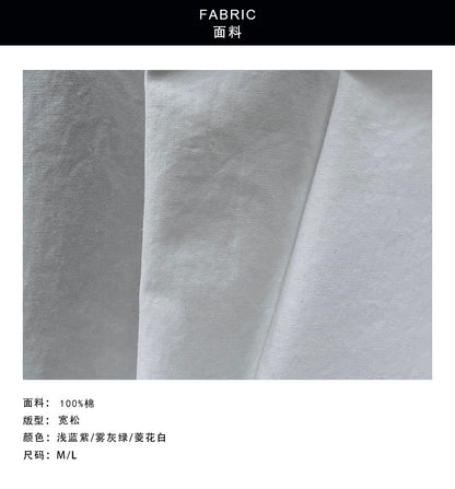 【cim26051】超好看涼爽韓系抽繩寬鬆直筒休閒寬褲/落地褲260723