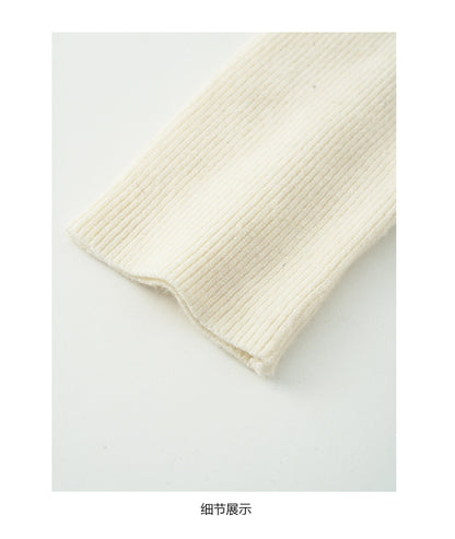 【H5525】實拍冬季7色高領毛織衫251125