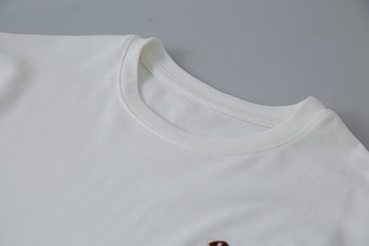 【LD11025】實拍舒適小熊刺繡寬鬆長袖T恤251124