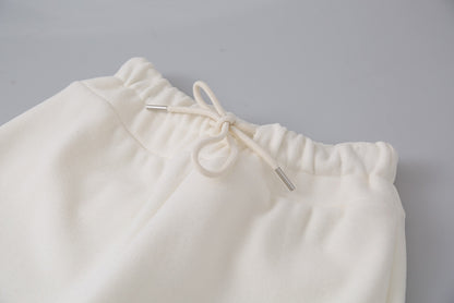 【LD11056】實拍慵懶高級感超修飾微喇叭衛褲251209