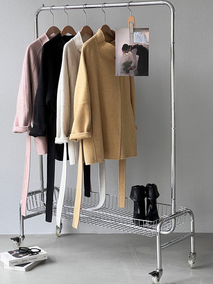 【cimzD6616】實拍高級大氣款雙面羊毛呢廓形外套大衣（100羊毛）251120