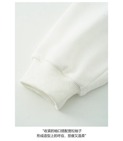 【H5417】實拍早秋美式復古寬鬆休閒衞衣250909