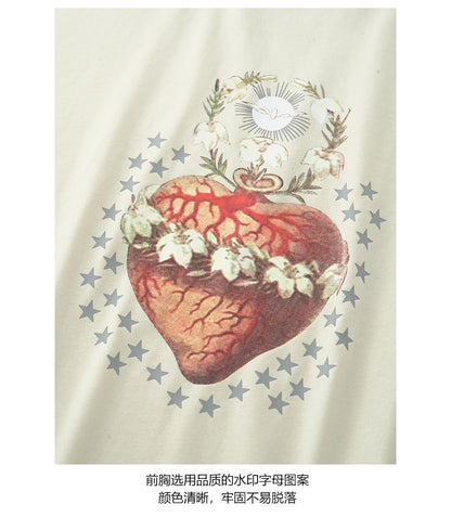 【H5397】實拍韓系甜美少女寬鬆長袖T恤250902