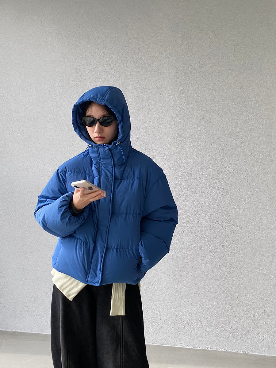 【cimz1728】實拍輕暖90％白鴨絨連帽羽絨外套251201