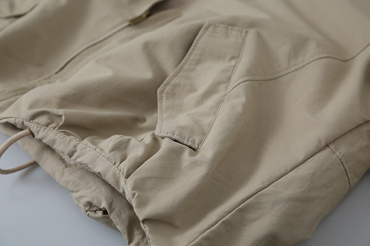 【LD11031】實拍冬天高級感加厚立領羊羔毛保暖夾克外套251124