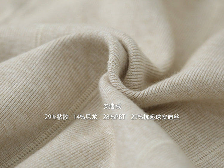 【L3262】實拍厚磅針織簡約大翻領雙頭拉鍊開衫251117