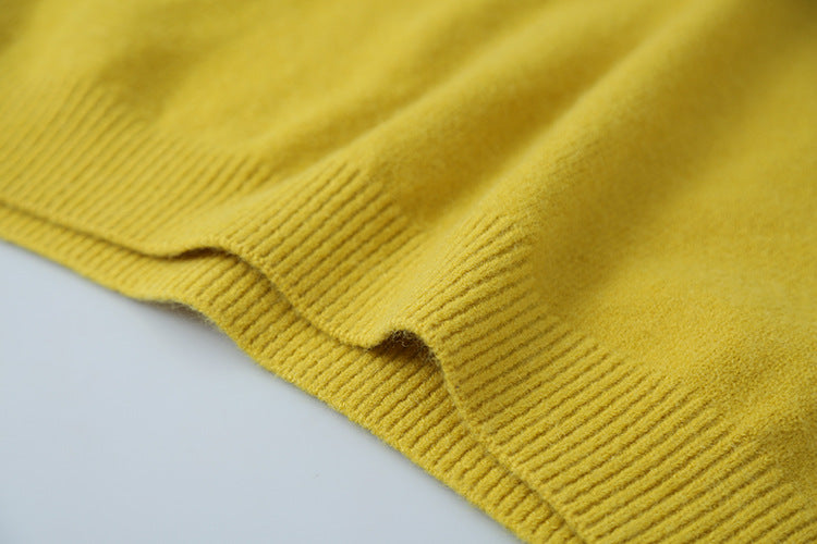 【LD3281】實拍慵懶寬鬆棉羊絨針織毛衣251103