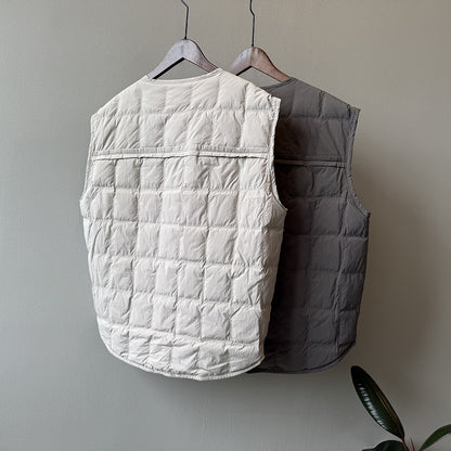 【Y82633】實拍輕暖羽絨背心（含90％白鴨絨）251016