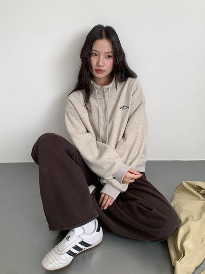 【LD11010】實拍S~XL復古加絨加厚高腰直筒牛仔褲251110