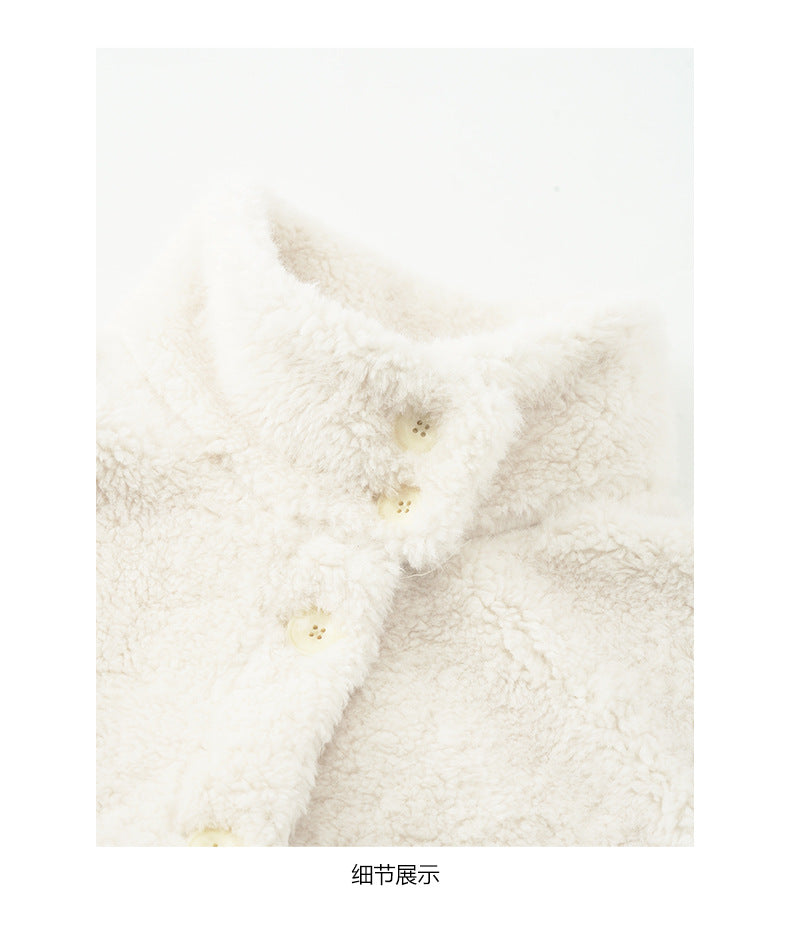 【H5506】實拍 溫柔輕奢皮毛一體保暖仿皮草大衣外套251118