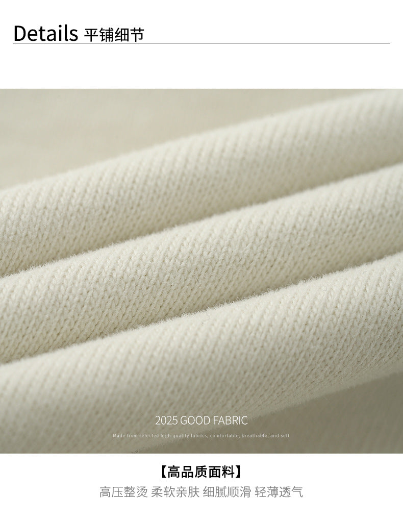 【H5397】實拍韓系甜美少女寬鬆長袖T恤250902