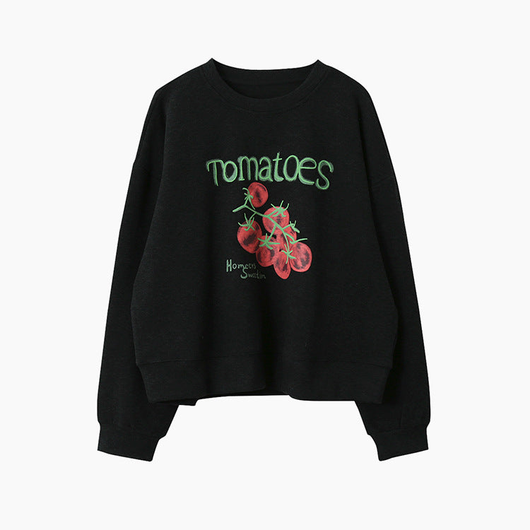 【LD3292】實拍秋冬字母印花加絨衞衣251103