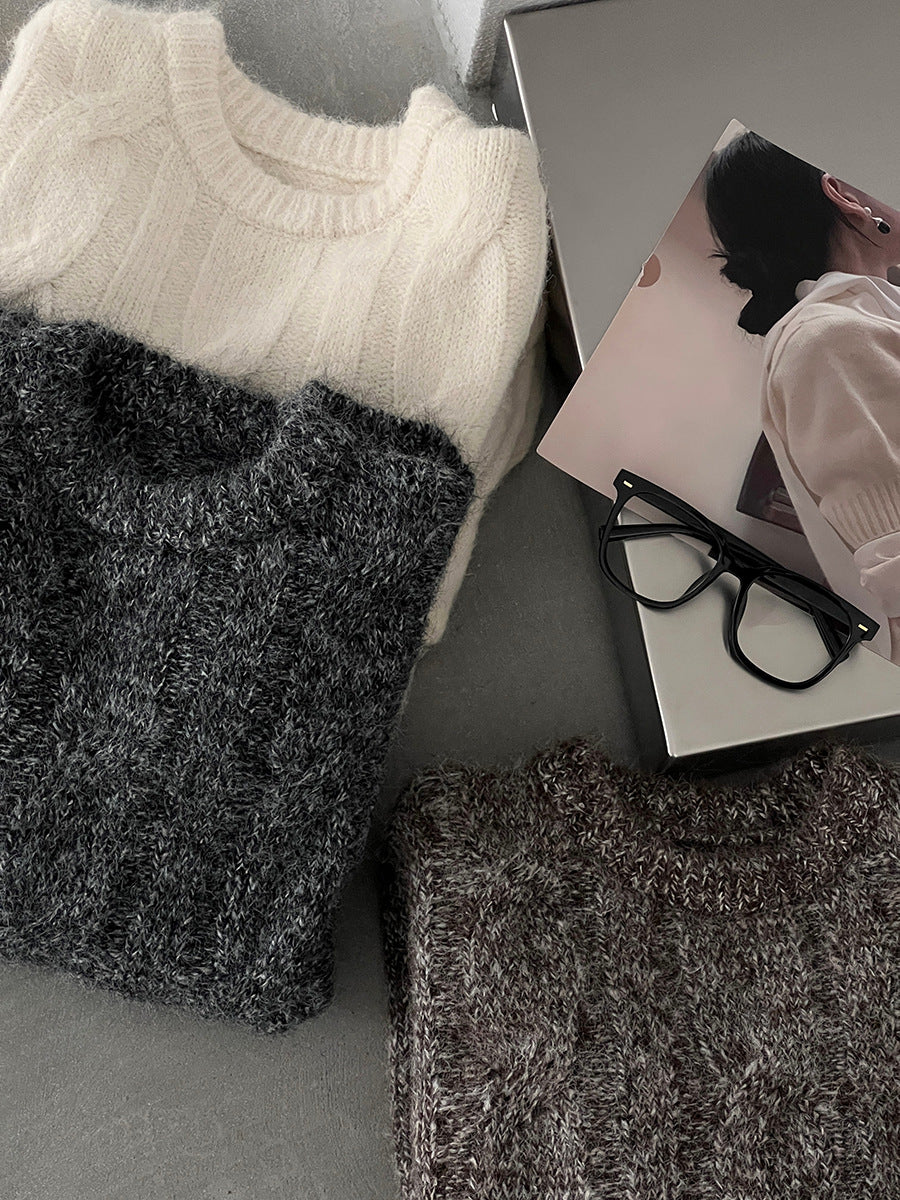 【cimz0307】實拍高級軟糯加厚針織毛衣(羊毛8％）251201