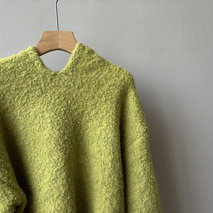 【Y2188】實拍冬季圈圈絨可愛連帽針織毛衣251106