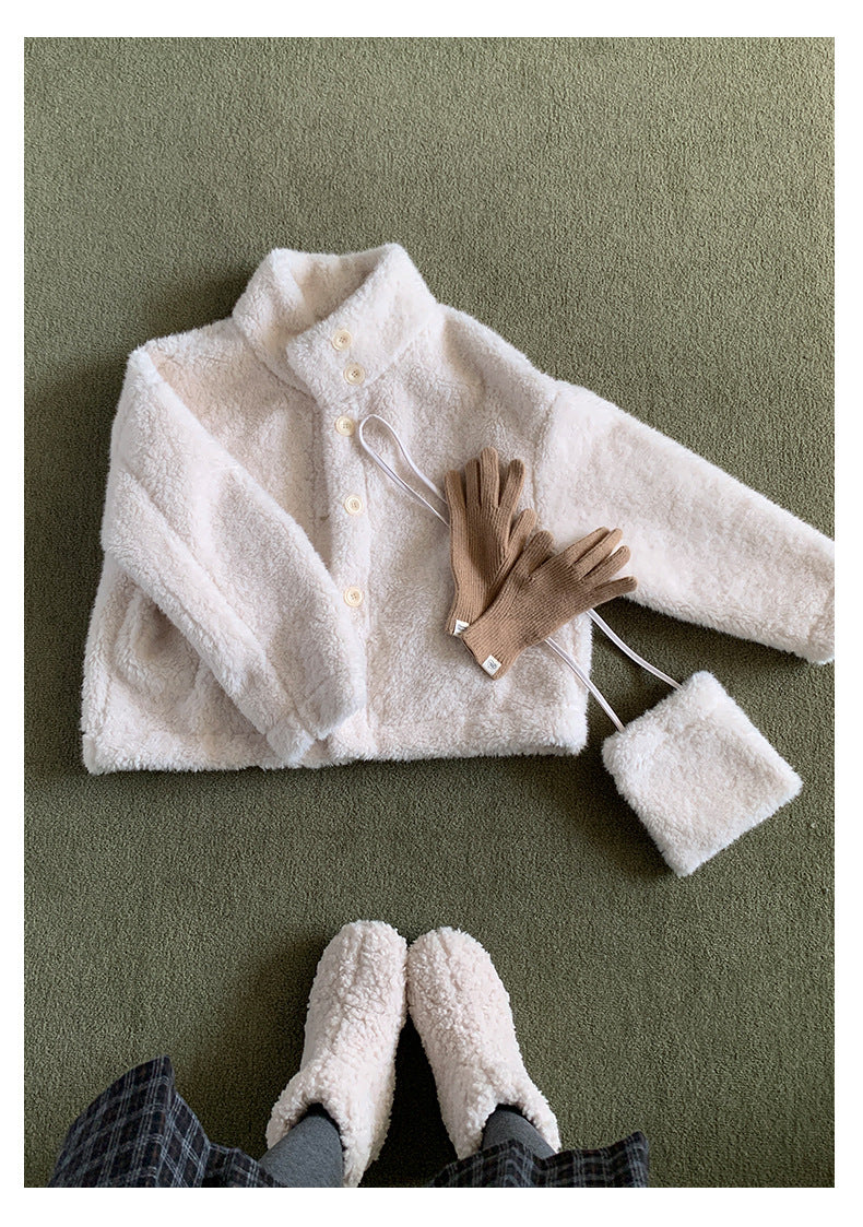 【H5506】實拍 溫柔輕奢皮毛一體保暖仿皮草大衣外套251118