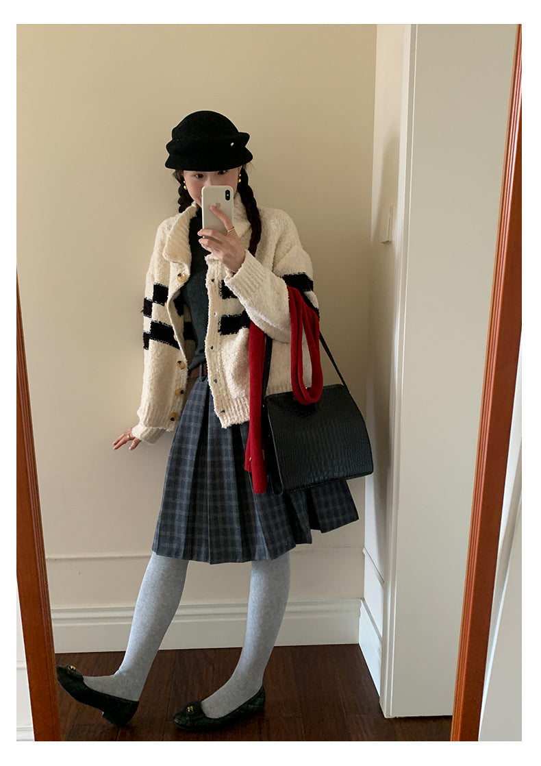 【H5503】實拍基礎純色半高領針織衫251118