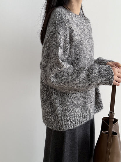 【Y2530】實拍冬季雜色古着針織毛衣(含羊毛6%)251106