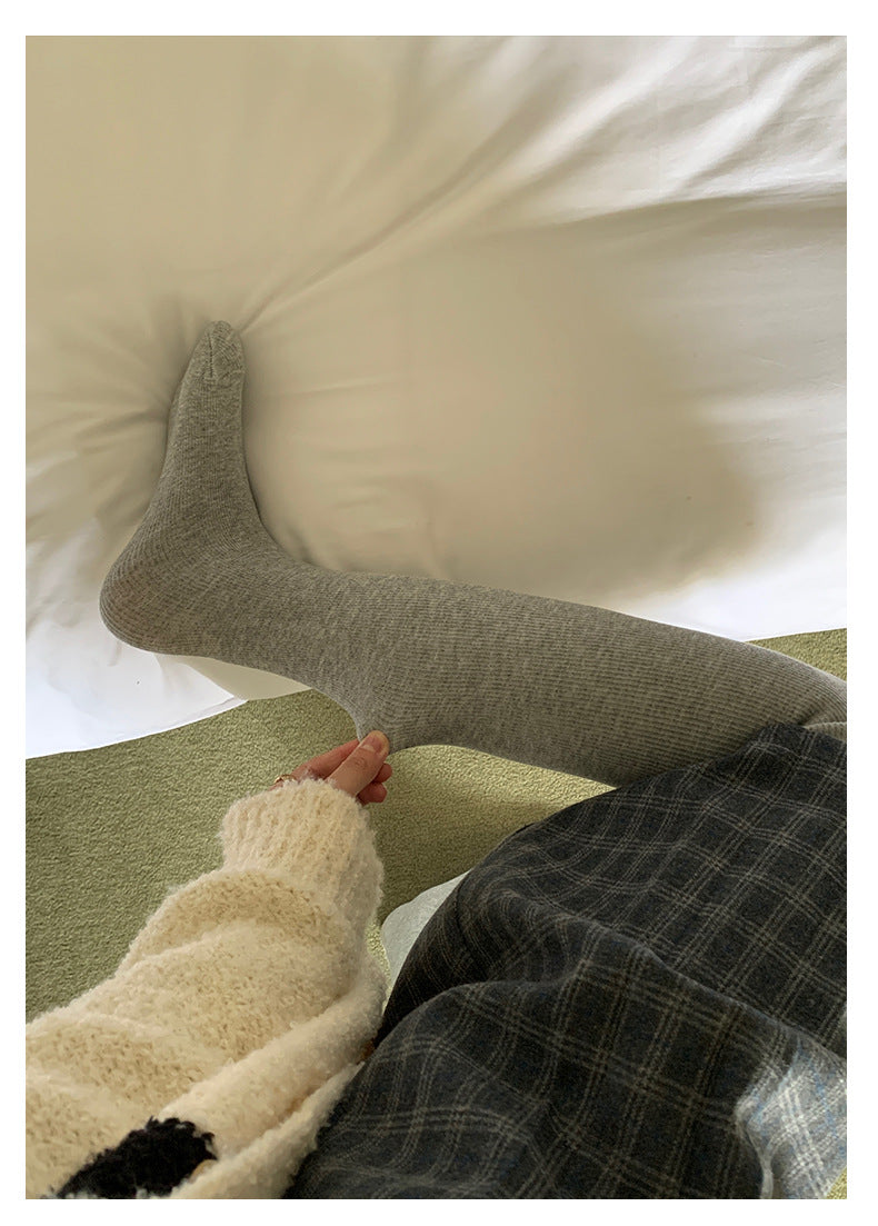 【H5504】實拍高腰收腹彈性超顯瘦連腳內搭褲一般款/加厚款251118