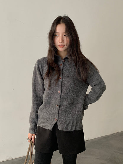 【LD11044】實拍厚款毛呢西裝短褲後鬆緊腰251202