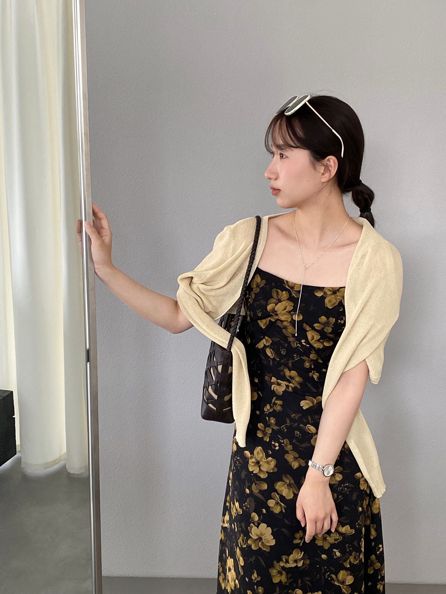 【cimz1808】實拍夢境花園仙女裙🌷法式茶歇風碎花細肩帶顯瘦洋裝260409