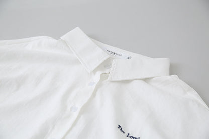 【LD2054】實拍麂皮絨感刺繡襯衫251103