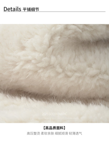 【H5506】實拍 溫柔輕奢皮毛一體保暖仿皮草大衣外套251118