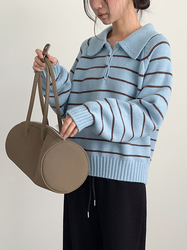 【LD11056】實拍慵懶高級感超修飾微喇叭衛褲251209