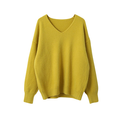 【LD3281】實拍慵懶寬鬆棉羊絨針織毛衣251103