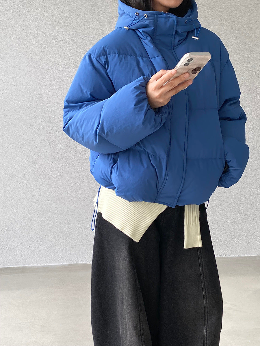 【cimz1728】實拍輕暖90％白鴨絨連帽羽絨外套251201