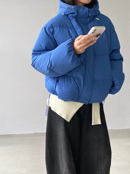 【cimz1728】實拍輕暖90％白鴨絨連帽羽絨外套251201