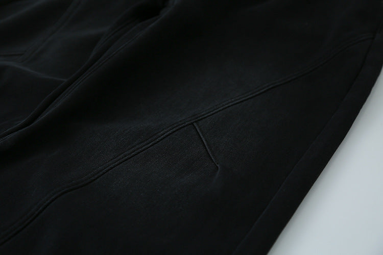 【LD11023】實拍S~XL顯瘦加絨加厚高腰寬鬆彎刀牛仔褲＋腰帶251124