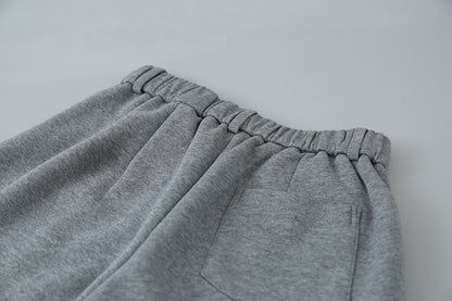 【LD3303】實拍冬季大碼加厚衞褲彎刀褲(後鬆緊腰）251103