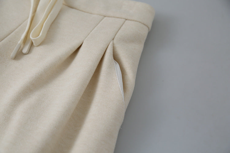 【LD11033】實拍冬季復古極簡寬鬆慵懶垂感彎刀褲251124