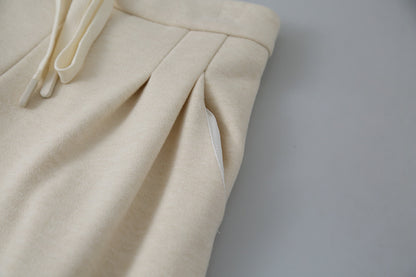 【LD11033】實拍冬季復古極簡寬鬆慵懶垂感彎刀褲251124