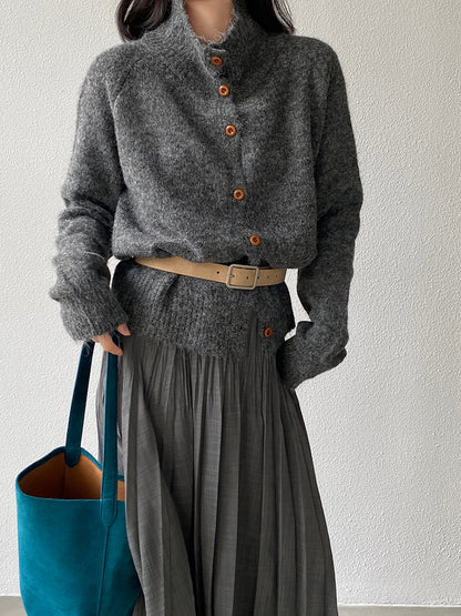 【cim8616】實拍質感加厚慵懒態度高領針織毛衣251114