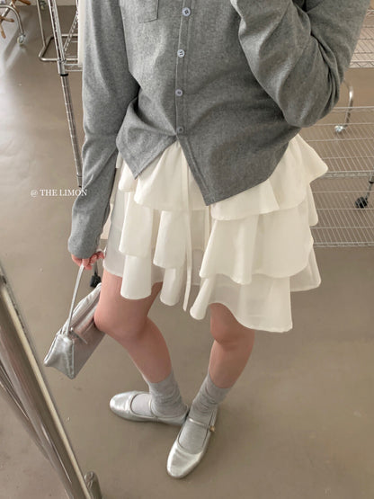 【L8312】實拍夏季學院小格子蛋糕裙高腰短裙250505