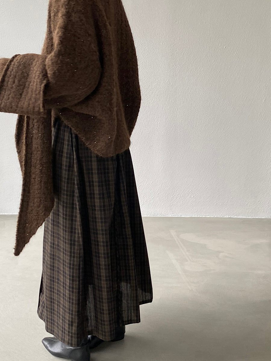 【cimz0672】實拍細緻閃亮針織毛衣+圍巾251128