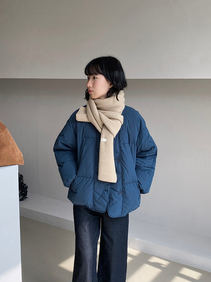 【cimz1010】實拍冬日温暖加厚90％白鴨絨羽絨外套大衣251128