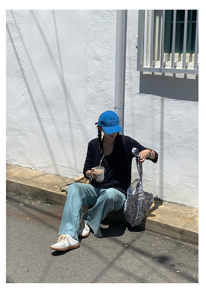【H5380】實拍S~XL時髦高腰顯瘦微鬆貼腿牛仔褲250902