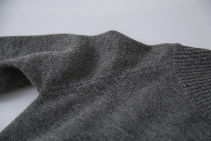 【LD11062】實拍慵懶高級感北極融針織毛衣（可拉一字肩）251209