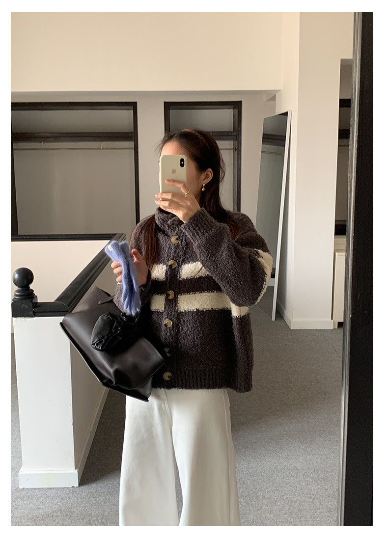 【H5503】實拍基礎純色半高領針織衫251118