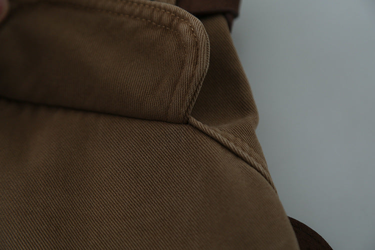 【LD11020】實拍S~XL加絨加厚復古水洗做舊彎刀闊腿牛仔褲251110