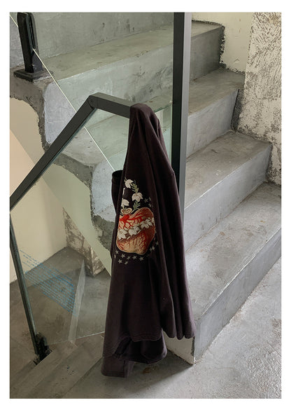 【H5397】實拍韓系甜美少女寬鬆長袖T恤250902